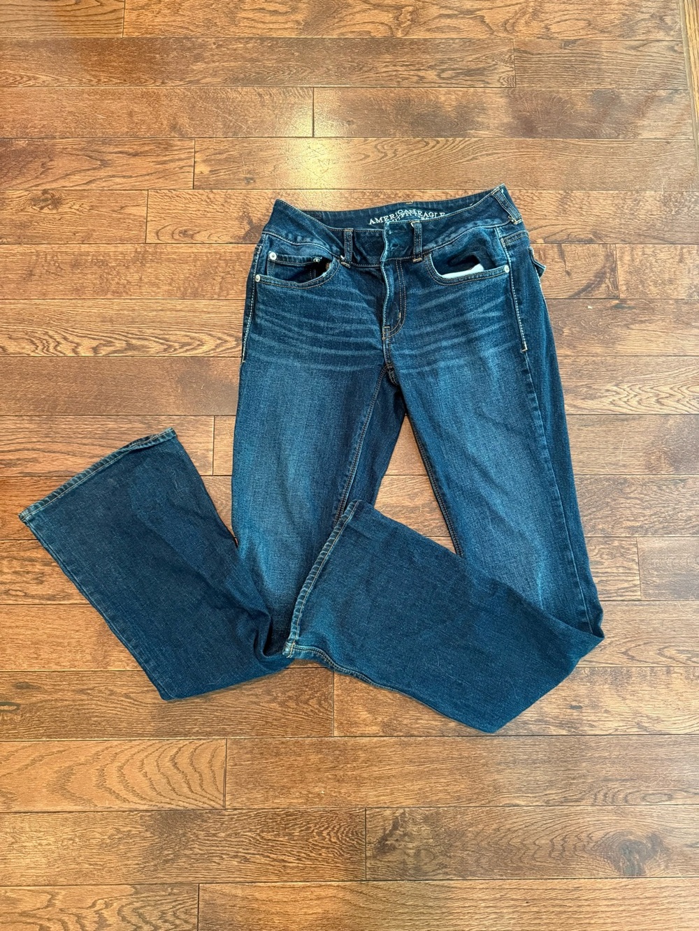 American Eagle Outfitters Women's Dark Wash Bootcut Jeans